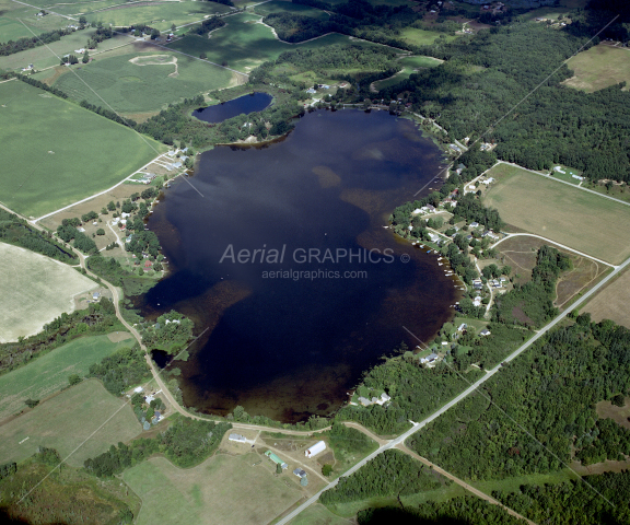 Winfield Lake in Montcalm County, Michigan